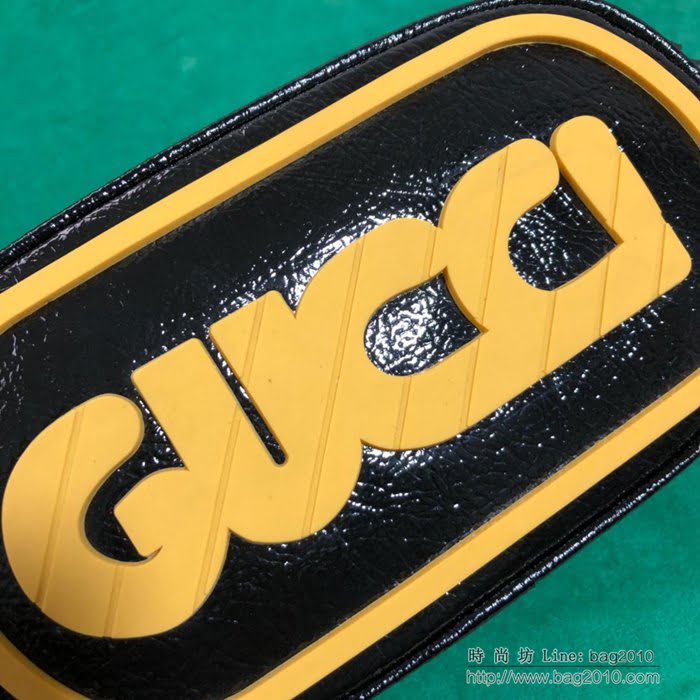 GUCCI古馳 2019新款 專櫃品質 524312 進口牛皮 斜跨小包 克漆皮  ydgq3400